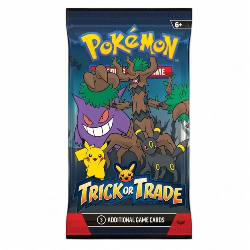 Pokemon Trick or Trade Booster Packs 2024 Set of 3 Sealed Halloween TCG
